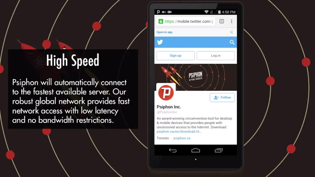 Psiphon Pro скриншот